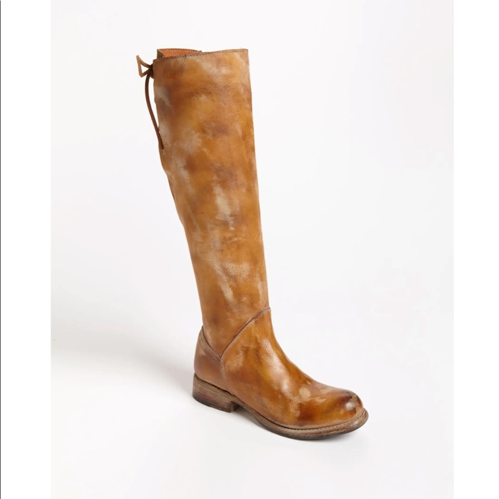 BED|STÜ Manchester II Boots in Tan Distressed